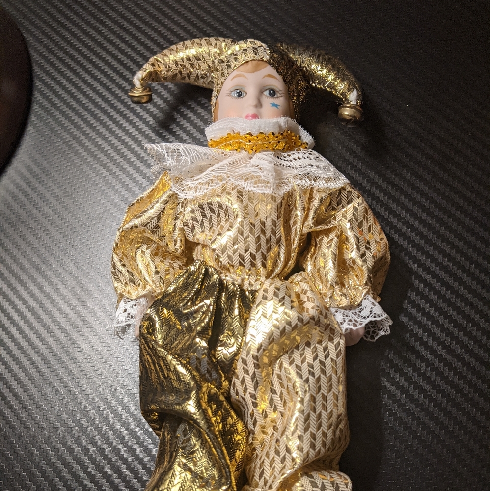 Porcelain Jester Dolls